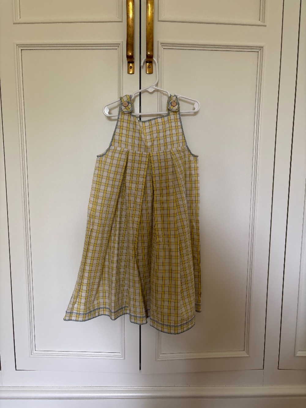 Oso & Me daisy dress picnic plaid 6